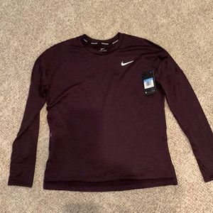Nike running dry fit long sleeved